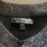 Topshop Women’s  Black Sparkle Short Sleeve BodyCon Dress, Size 2 Photo 1