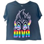 Disney  Pride Collection LGBTQ‎ Rainbow Villains Ursula Diva Graphic T-Shirt L Photo 1