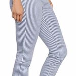 Van Heusen Striped Super Stretch Crop Pants Photo 1