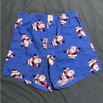 American Eagle Santa “candy cane” Shorts Photo 0