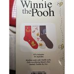 Disney New  Winnie the Pooh Women's‎ Graphic Crew Socks, 3 Pack, Sizes 4-10 Photo 2