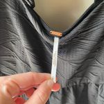 Free People  Violet Mini Dress Black Puff Sleeve Tie Bow Size Small Photo 5