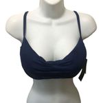 Ralph Lauren Lauren LRL Navy Padded Bikini Top Sz 12 Beach Resort Cruise Wear Photo 2
