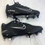 Nike Hyperdiamond 4 Pro Metal Fastpitch Softball Cleats Black White Womens 8.5 Photo 12