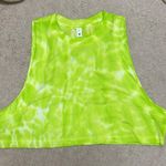 Lululemon Green Tie Dye Tank Top Yellow Size 4 Photo 1