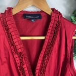 Jones New York Signature ruffle front vest L Photo 1