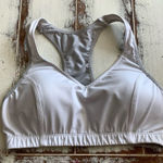Moving Comfort  white sports bra size small Photo 0