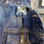 Wax Jean WAX JEANS denim jacket distressed size large Photo 2
