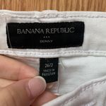 Banana Republic Skinny Petite White Jeans Photo 2