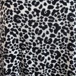 Pacific&Co René Rofé Sleepwear black and white leopard print top / L / Excellent … Photo 8