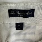 J.Crew White/Blue Striped The Pencil Skirt Women's 4 Photo 3