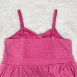 Torrid  Pink Eyelet Spaghetti Strap Mini Skater Dress Tie Front Size 1X 14 16 New Photo 11