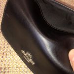 Coach  Black Calfskin & Black Grey Signature Logo Trifold Wallet Photo 9