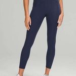 Lululemon  Power Thru High-Rise Tight 25" Night Sea Blue Size 0 XXS Run Gym Photo 0