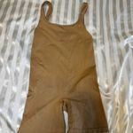 Tan Seamless Romper Photo 0