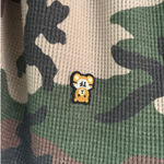 Teddy Fresh  Camo Printed Waffle Tee Photo 2