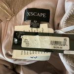 XScape Sleeveless Fit and Flare Mini Cocktail Dress Metallic Pink Size 12 Photo 8