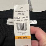Alfred Dunner  Womens‎ Size 24W Black Pull On Pant Two Pockets Style# 9208 XX NEW Photo 2