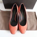 Bottega Veneta  Coral Patent Leather Closed Toe Low Pumps Photo 1