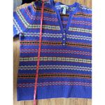 Jones New York Sport 100% Lambswool Cardigan Sweater Size XLarge Photo 4