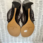 Etienne Aigner  Catskill brown leather wedge sandal‎ macrame size 7.5 Photo 4