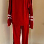 Women’s Loungewear Sweatsuit Sets Red Size L Photo 5