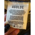 AGOLDE  Shorts Women 24 Blue Denim Parker Distressed Cutoff Jean Streetwear‎ Photo 5