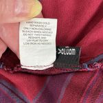 Volcom Red Plaid Short Sleeve Mini Skater Dress Photo 12