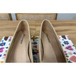 Jeffrey Campbell  Arabesque Cap Toe Flats Natural Black Leather 7.5 Lightly Worn Photo 6