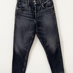 AGOLDE Jamie Jeans Straight Leg Gray Black Size 27 Revolve Photo 1