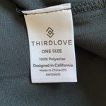 Thirdlove EUC  Black Satin Robe, One Size Photo 3