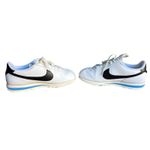 Nike  Cortez women’s sneakers, US size 7.5, UK size 5, white, black, and blue Photo 9