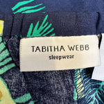 Tabitha Webb  Sleepwear Intimates Sleep Shorts Avocado Print Fringe Size Large L Photo 8