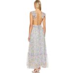 ASTR the Label Primrose Dress in Blue Pink Floral Photo 2