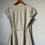 Converse  One Star Women's Plaid Wrap Dress with Ruffle Hem Size Medium Photo 3