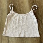 Brandy Melville  Tank Crop floral pink Photo 0