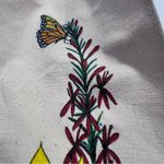 1992 Harlequin Mills 100% Cotton Tote Bag Floral Birds Joyce in USA :Box0013: Green Photo 5