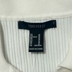 Forever 21 White Collared  Dress Top Photo 2