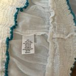 Mossimo Supply Co Boho Embroidered Peasant Tank Top Lace Back Size XL Photo 5