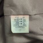 Elie Tahari  Beige Tan Perforated Leather Back Zipper Pencil Skirt US 6 Photo 5