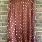 Torrid Rich brown polka dot skirt NWT by size 2x Photo 2