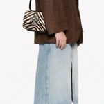 Tory Burch Eleanor Calfhair Fold over Crossbody Bag Photo 1