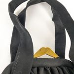 J. R. Julius Resnick Vintage Black Purse Bag Satin Coin Purse Womens One Size Photo 5