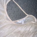 Charming Charlie  top boho fringe long sleeve blouse L holiday fall winter casual Photo 2