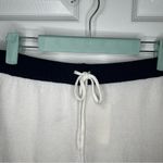 Anthropologie  ColorBlock Cotton Blend High Waist Sweater Shorts Red White Blue M Photo 4