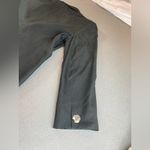 Henri Bendel  Silk Black womens Jacket 2 Buttons Size‎ 14 Photo 3