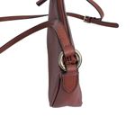 Liz Claiborne Vintage Liz clairbone crossbody adjustable strap brown zipper pocket small. Photo 2