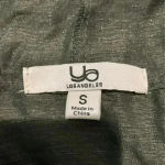 YA Los Angeles  green top with silver sparkling  threads in size small Photo 3