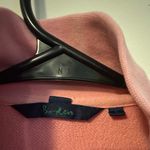 Boden Pink and Orange Polka Dot zip up sweatshirt large Photo 2