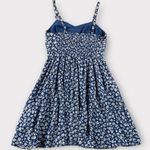 Old Navy  Blue & White Floral Cami Sun Dress Size Small #190 Photo 3